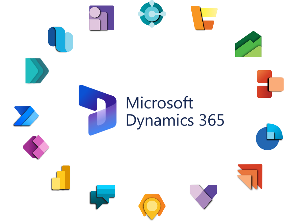 Microsoft Dynamics 365 branding and application suite icons